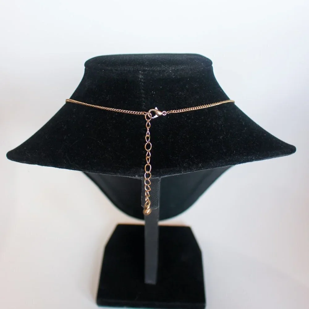Star Moon Sun Gold Tone Multi Adjustable Length Fashion Jewelry‎ Boho Necklace